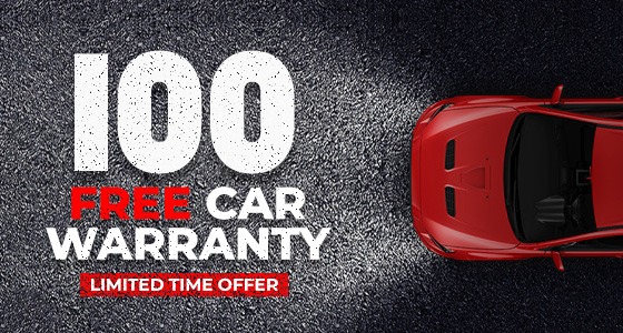 100 free warranty